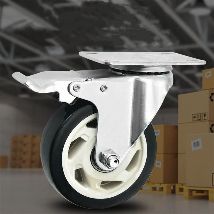 Furniture Trolley Wheel Low Profile Swivel Caster suppliers