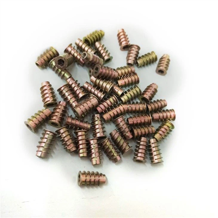 Customized Hex Drive Threaded Wood Inserts